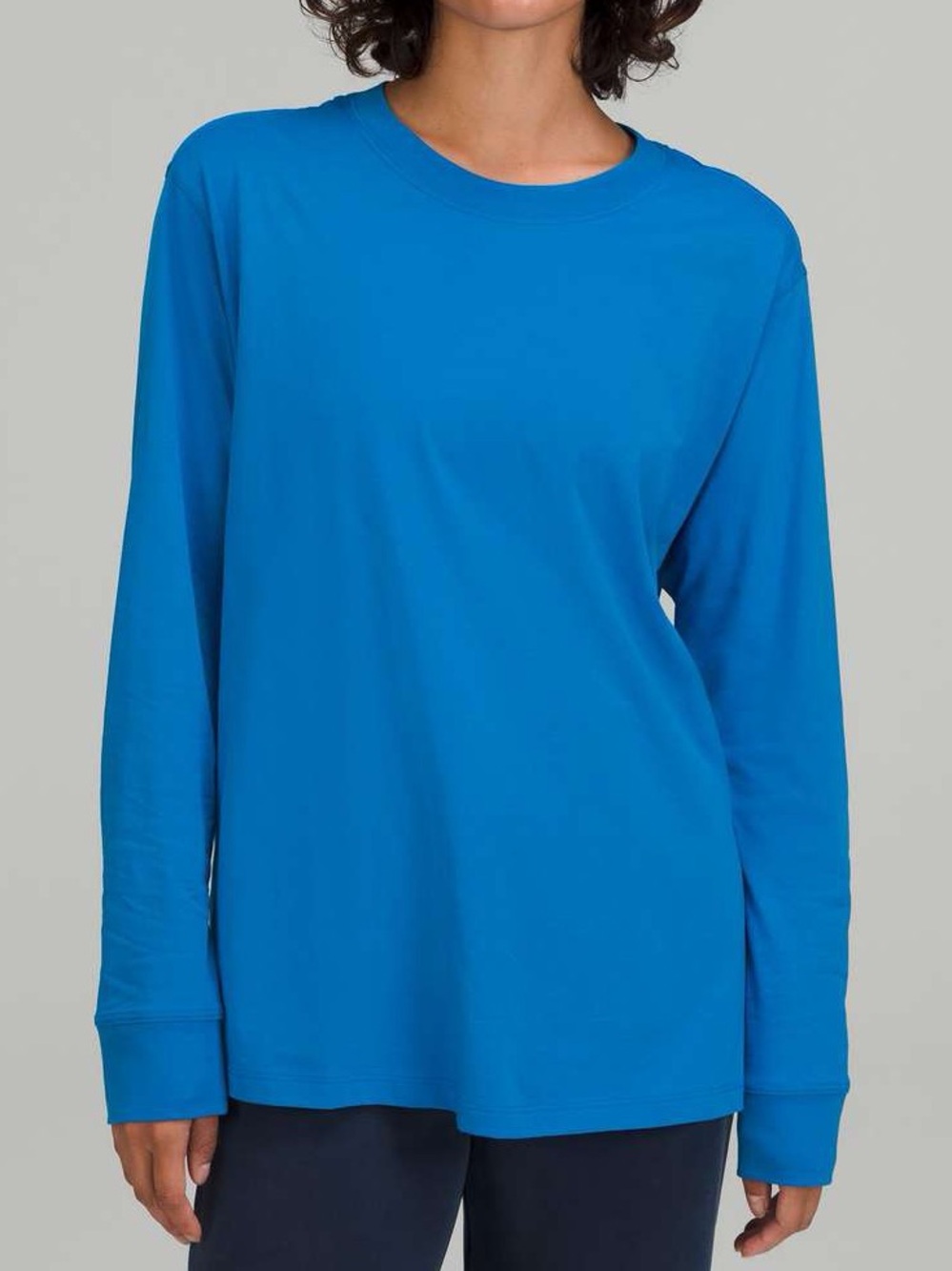 Lululemon All Yours Long Sleeve Shirt Poolside Blue XL